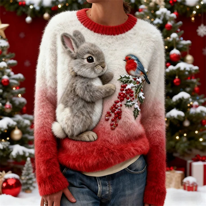 SUSAN | PLUSH HOLIDAY SWEATER