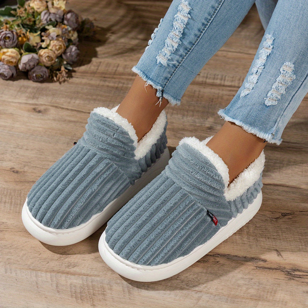 STEPHANIE | COMFORTABLE PLUSH SLIPPERS