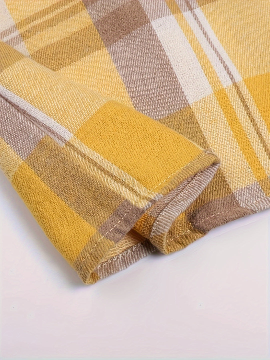 Noor | Casual Plaid Button Blouse