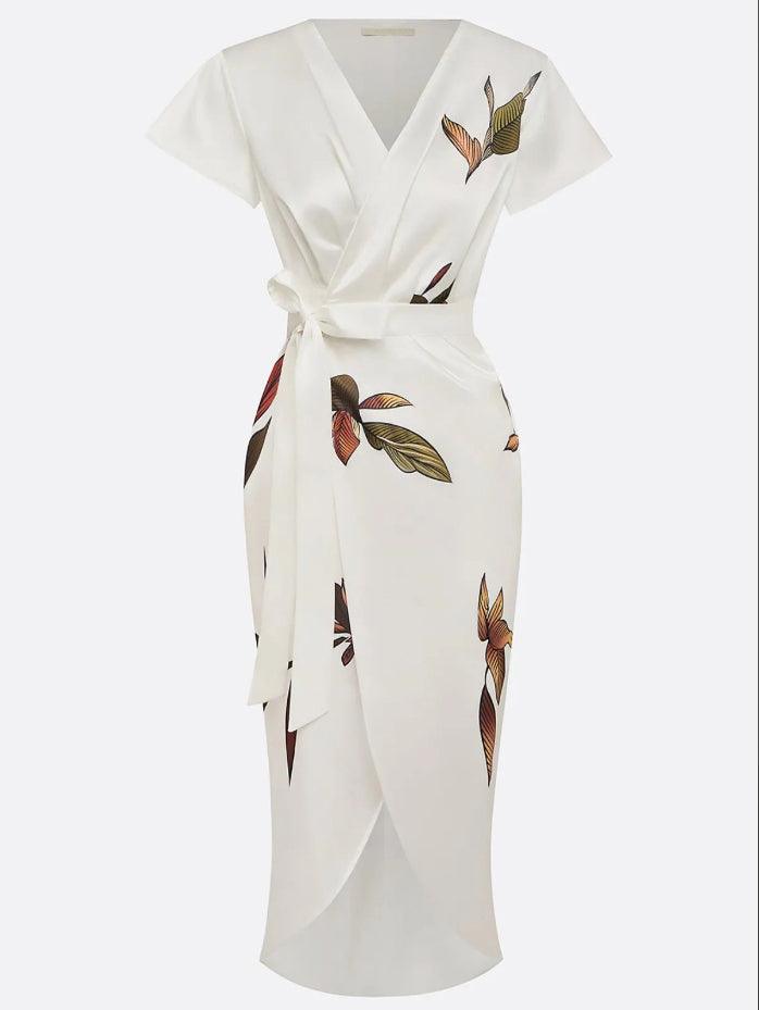 GRAZYNA | ELEGANT WRAP DRESS