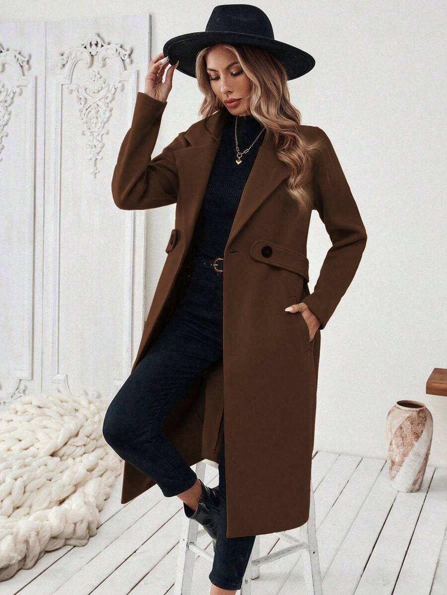 CELINE | TAILORED LAPEL COAT