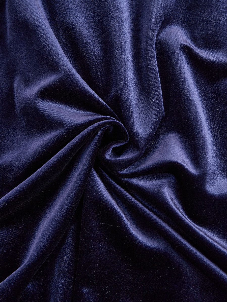 SIBELLA | TIMELESS NAVY LONG-SLEEVE MIDI DRESS