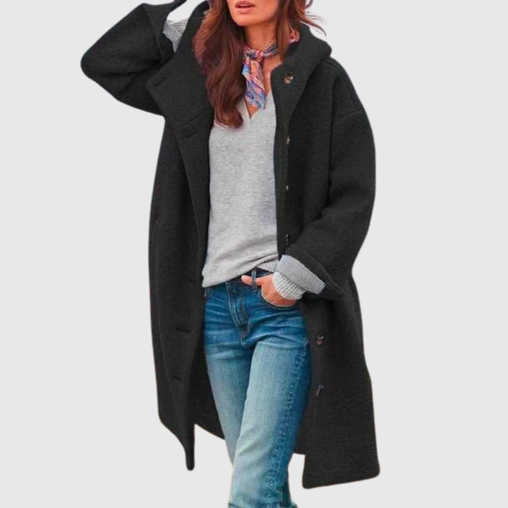 LIZETH | TEXTURED KNIT COAT