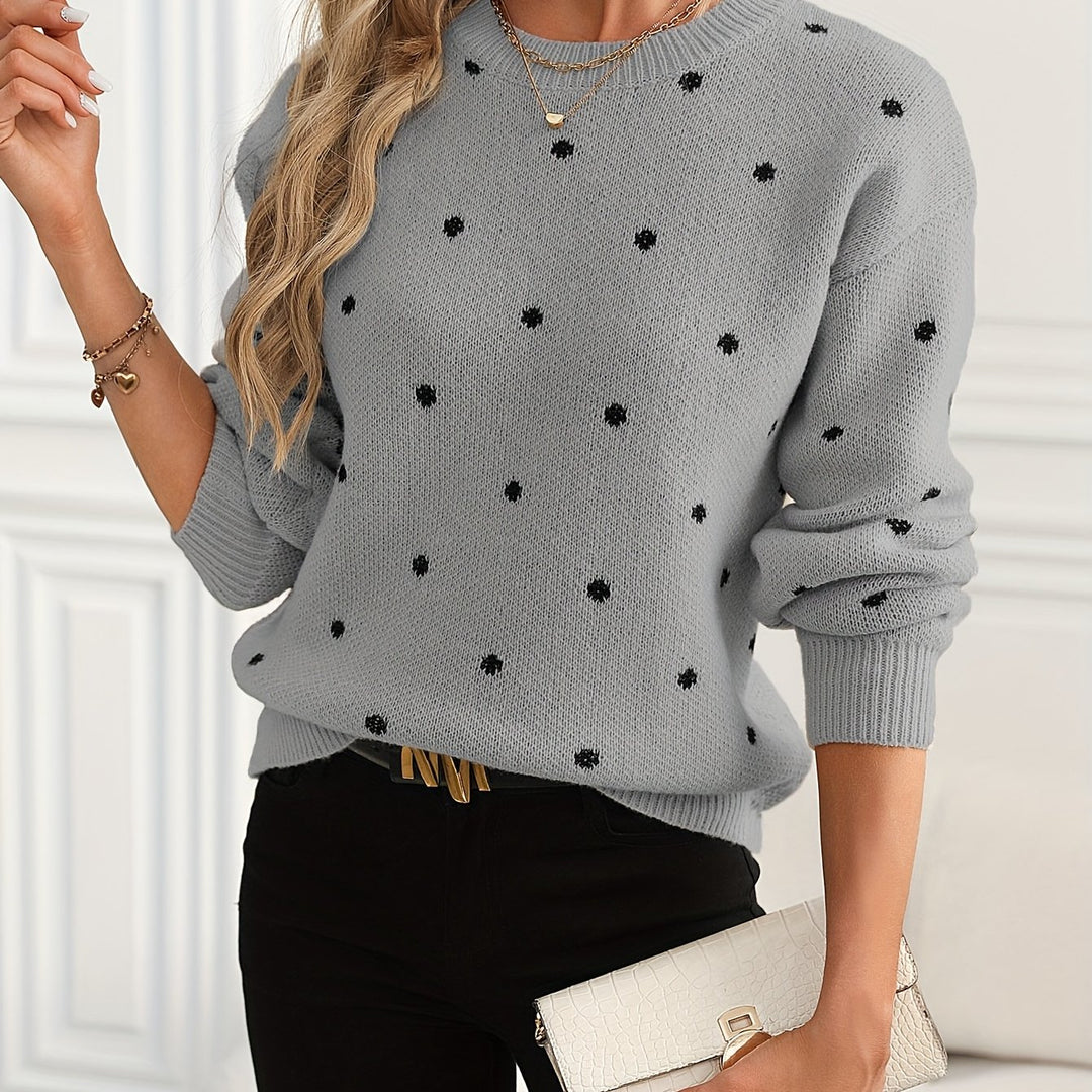 COLETTE | CASUAL POLYESTER SWEATER