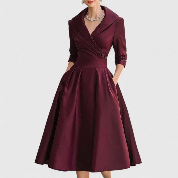 MARLENA | ELEGANT MIDI DRESS