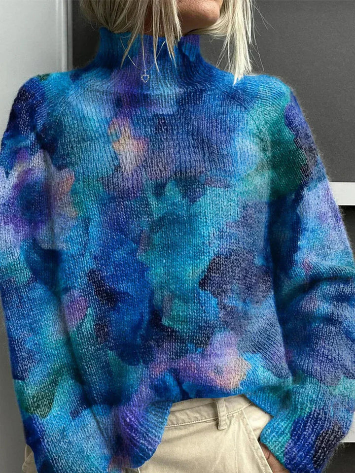 WILLOW | ARTISTIC MOCK NECK SWEATER