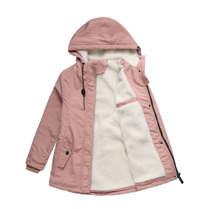 HELEN | QUILTED HOODED COAT