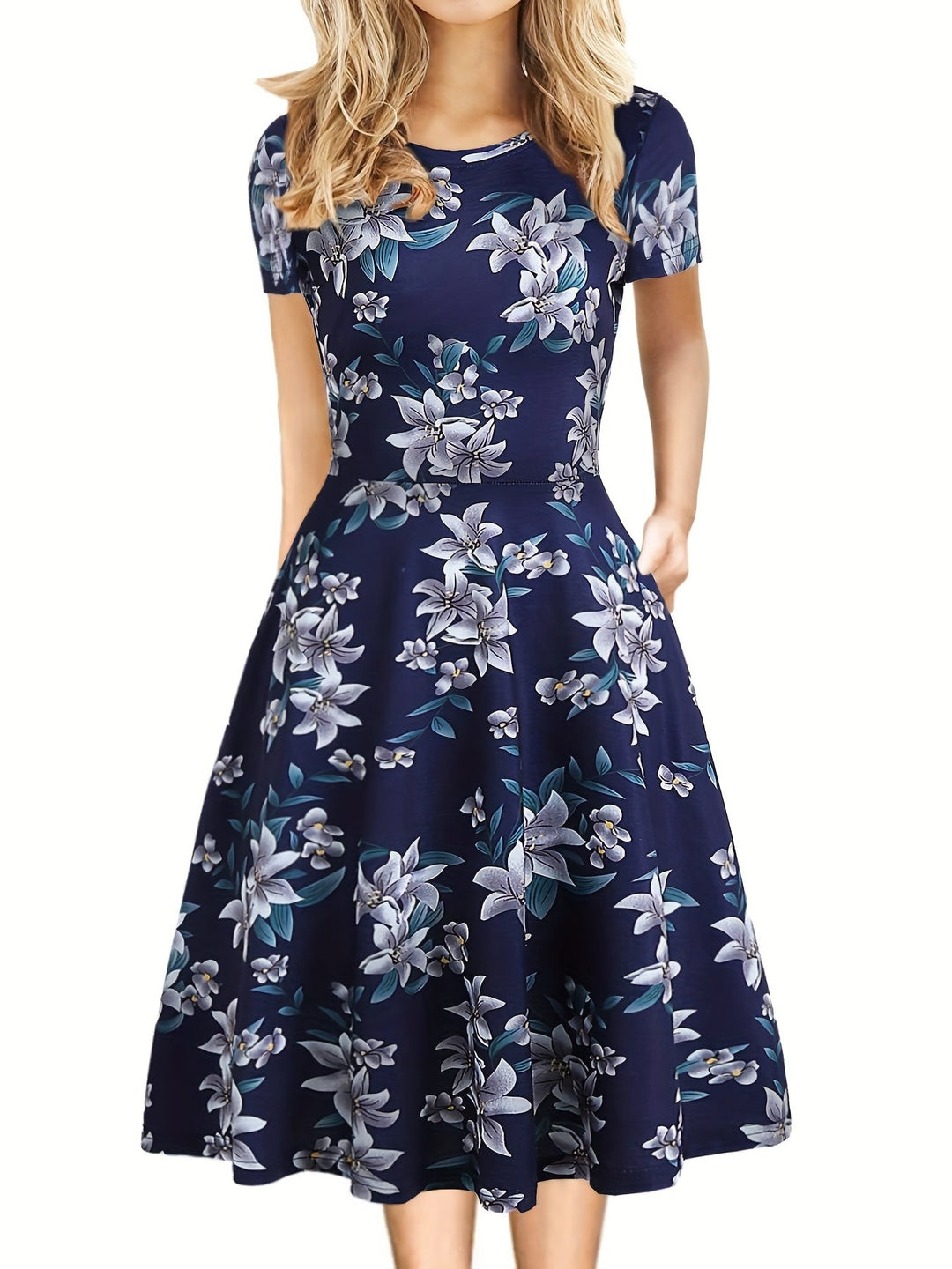 DANUTA VINTAGE A-LINE SUMMER DRESS