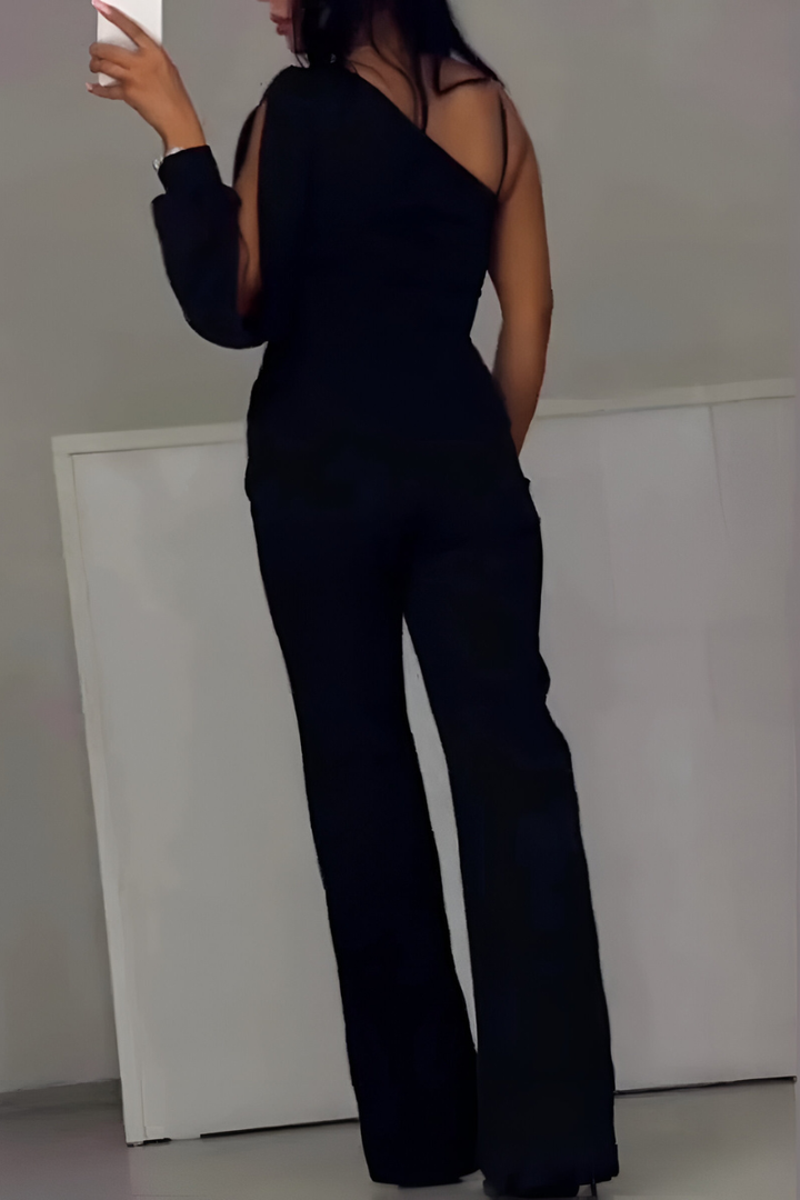 HARPER | MODERN WIDE-LEG JUMPSUIT