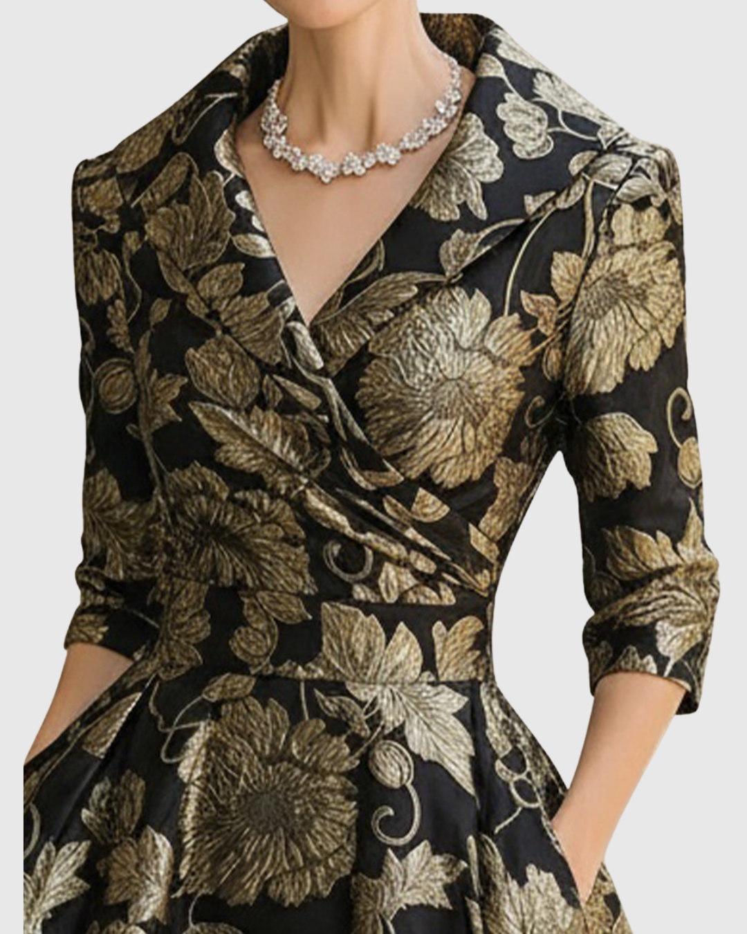 MORVEN | TIMELESS FLORAL MIDI DRESS