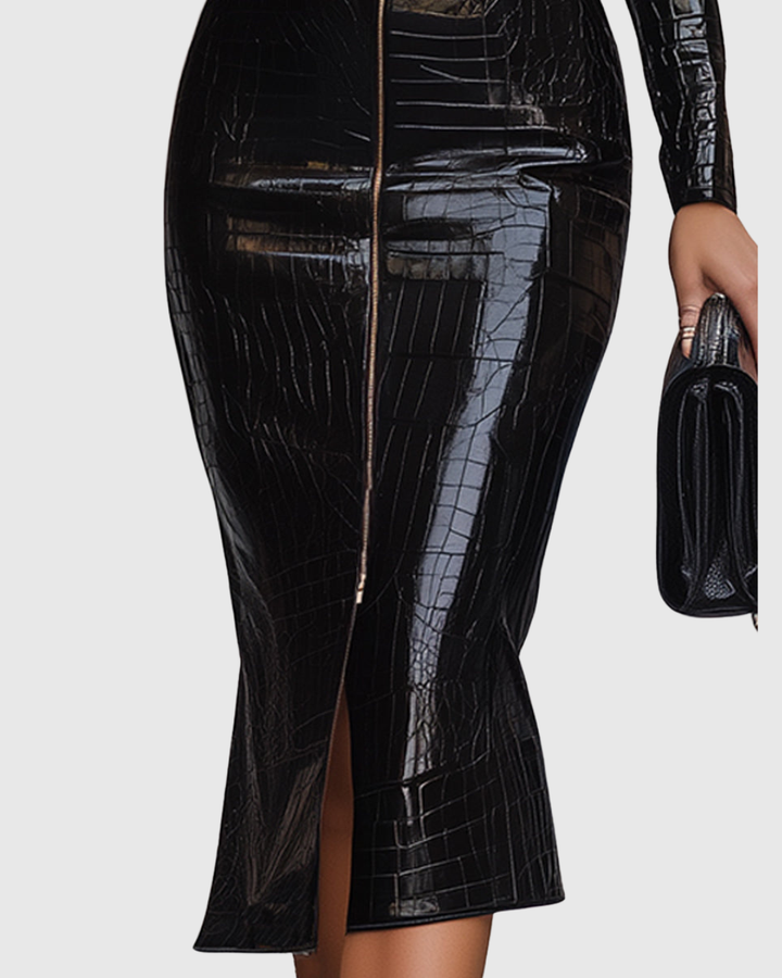 ROSWYTHE | SOPHISTICATED MIDI DRESS