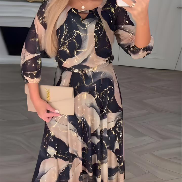 ANNA | ELEGANT FLOWY DRESS