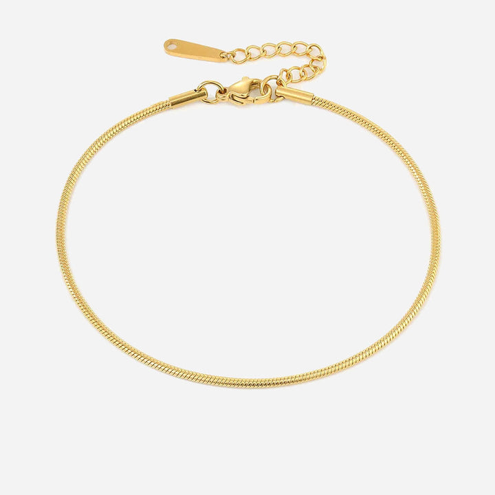 Shanileigh | Pink Anklet 18K Gold