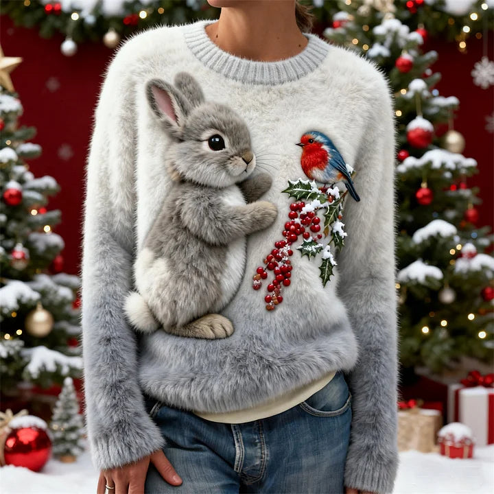 SUSAN | PLUSH HOLIDAY SWEATER