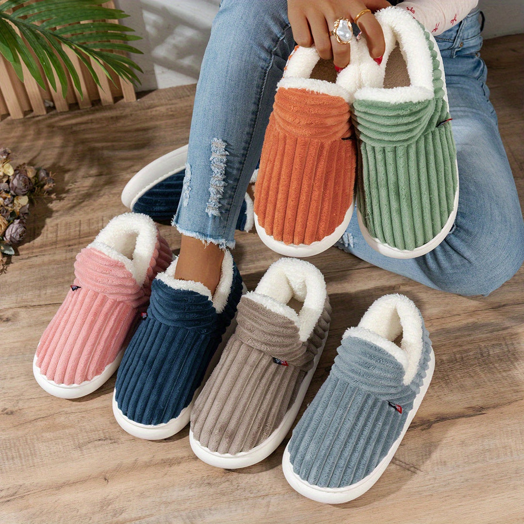 STEPHANIE | COMFORTABLE PLUSH SLIPPERS