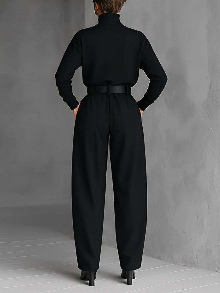 MARIA | TURTLENECK STRAIGHT-LEG SET