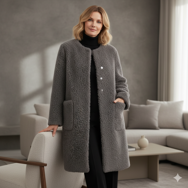 CECYLIA | SHEARLING TEDDY COAT
