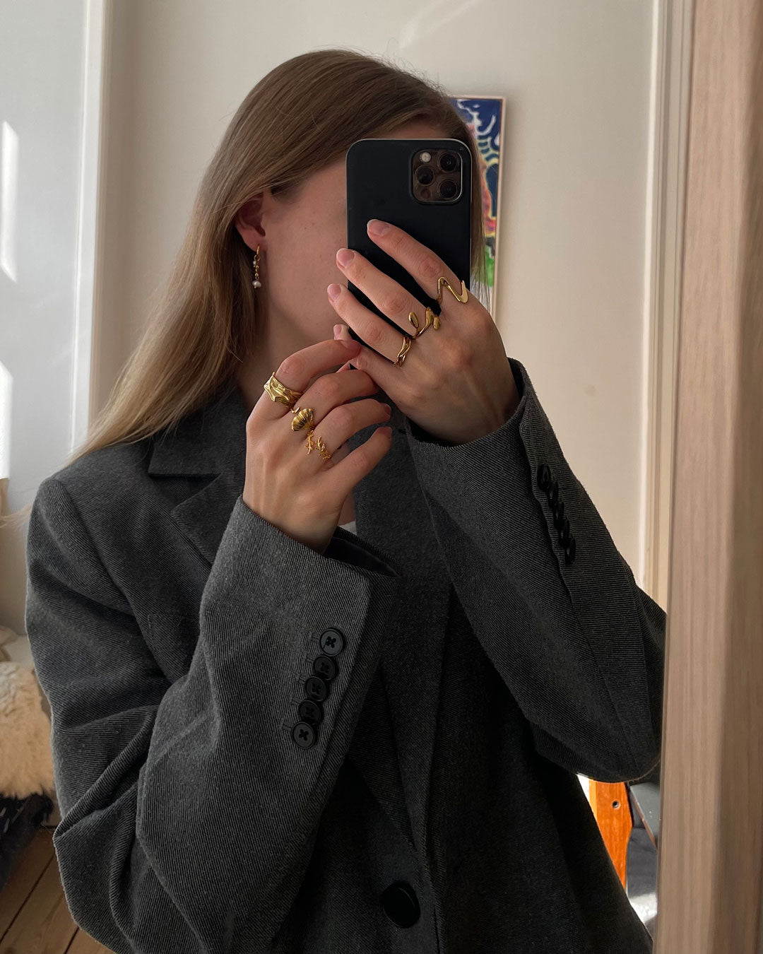 Jaylinette | Big Ring 18K Gold