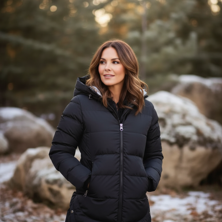 CASSIORA | COMFORTABLE FUR-LINED COAT