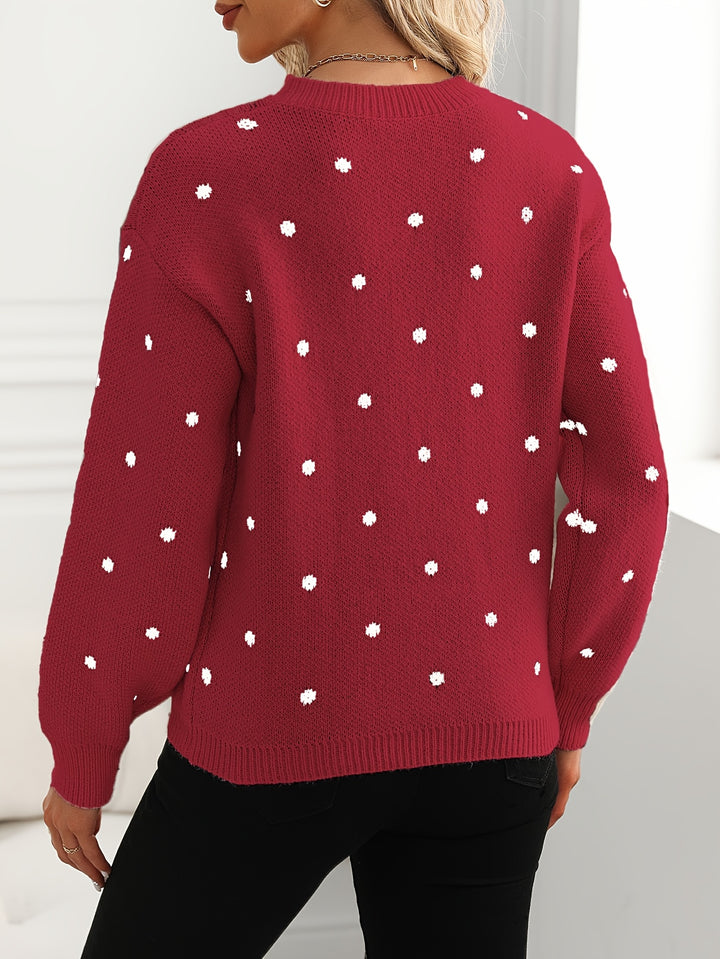 COLETTE | CASUAL POLYESTER SWEATER