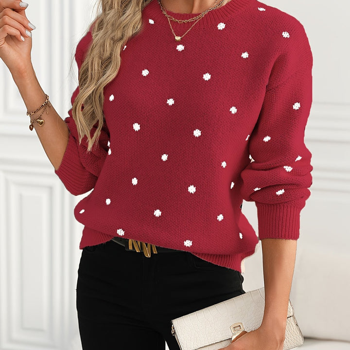 COLETTE | CASUAL POLYESTER SWEATER