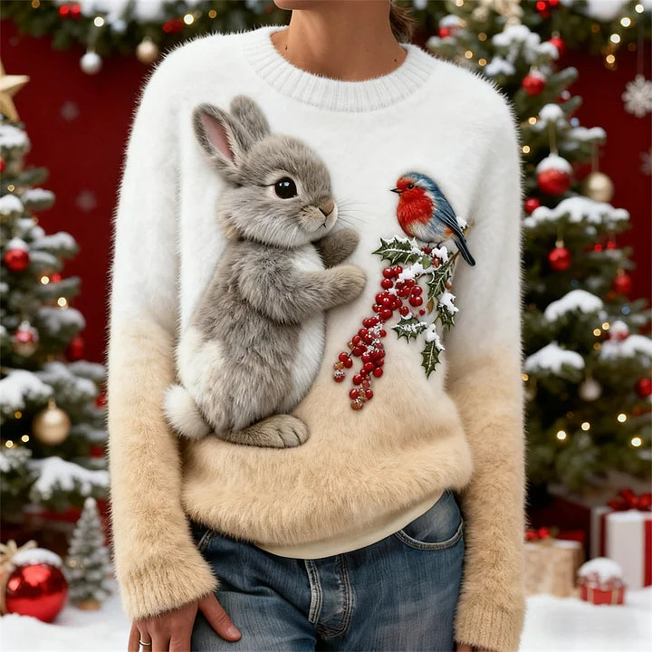 SUSAN | PLUSH HOLIDAY SWEATER