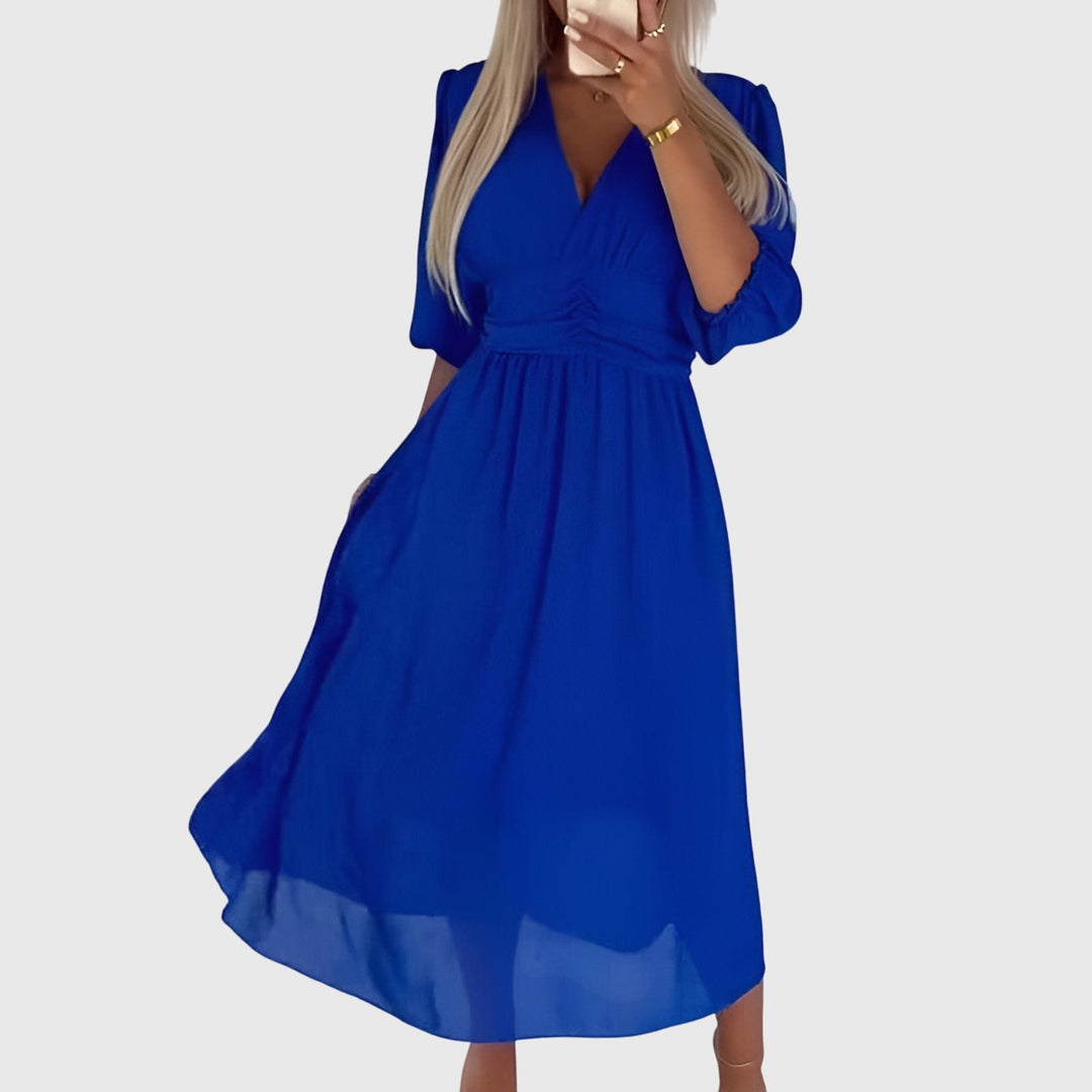 Chloe™ | Lightweight Silky Chiffon Dress