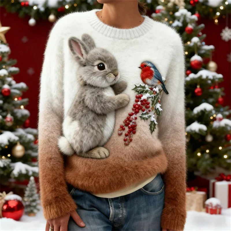 SUSAN | PLUSH HOLIDAY SWEATER