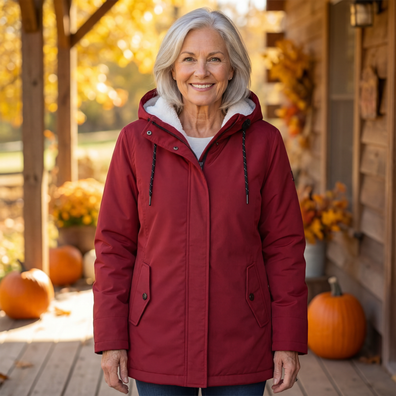 HELEN | QUILTED HOODED COAT