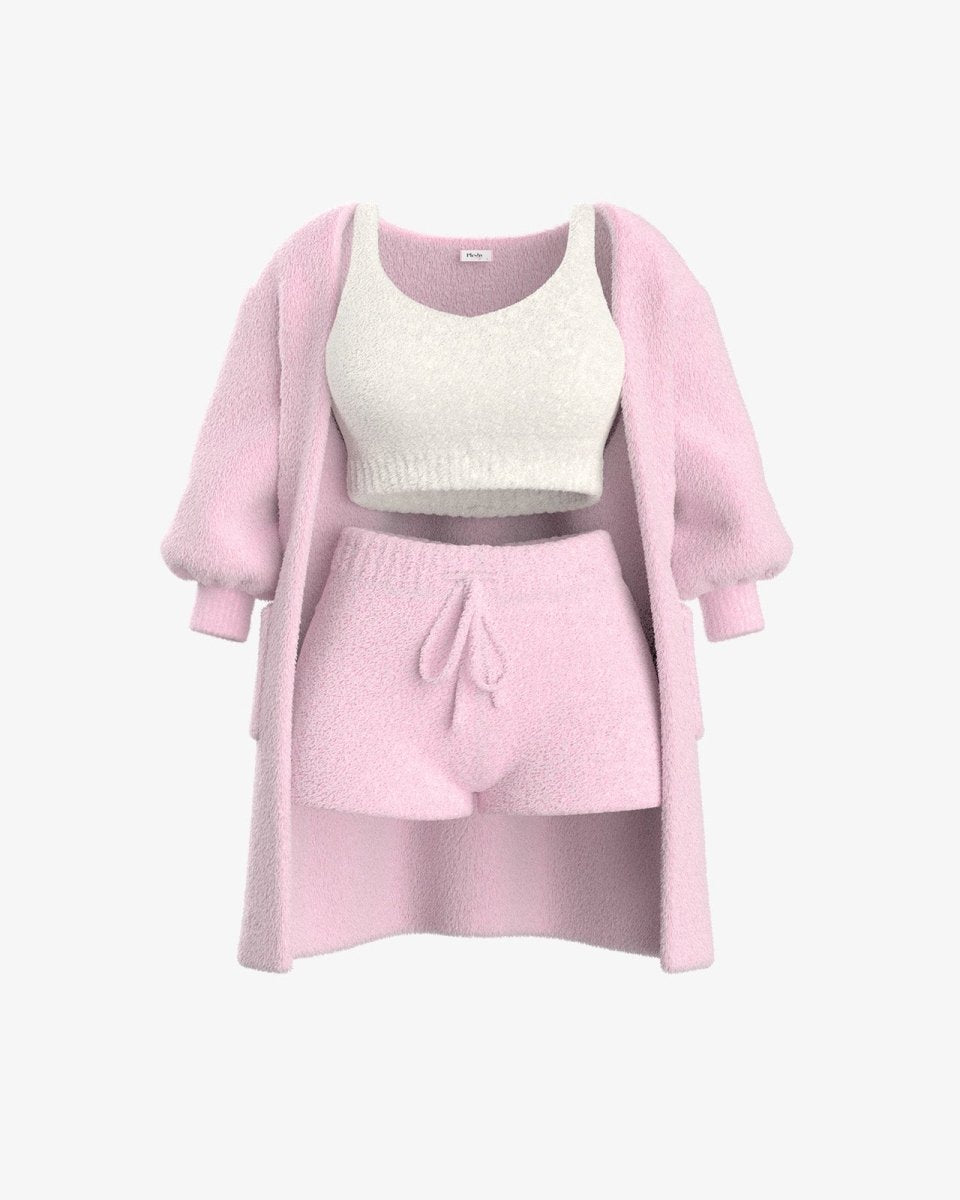 JULIE | BOUCLE KNIT PAJAMA SET