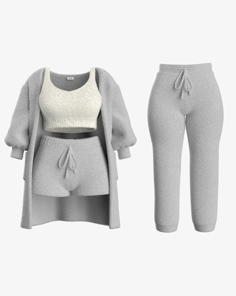 JULIE | BOUCLE KNIT PAJAMA SET